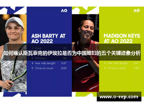 如何确认斯瓦泰克的伊埃拉是否为中国媳妇的五个关键迹象分析 如何确认斯瓦泰克的伊埃拉是否为中国媳妇的五个关键迹象分析